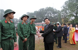 Thanh niên Bắc Ninh hăng hái lên đường bảo vệ Tổ quốc
