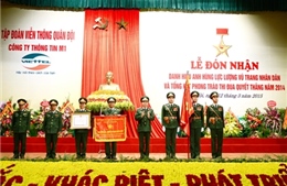  Công ty Thông tin M1 đón nhận “Anh hùng lực lượng vũ trang nhân dân” lần 2