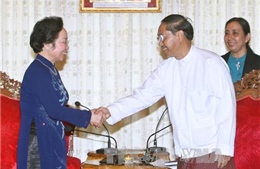 Hoạt động của Phó Chủ tịch nước Nguyễn Thị Doan tại Myanmar 
