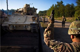 Séc cho phép hàng trăm xe quân sự Mỹ đi qua lãnh thổ 