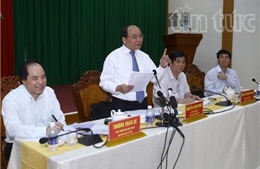 Phó Thủ tướng Nguyễn Xuân Phúc làm việc với Thường trực 3 Ban Chỉ đạo