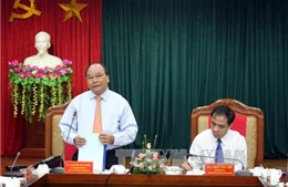 Phó Thủ tướng Nguyễn Xuân Phúc làm việc tại Tuyên Quang 