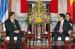 Chủ tịch nước Trương Tấn Sang tiếp Ngoại trưởng Thái Lan