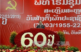 Mít tinh kỉ niệm 60 năm thành lập Đảng NDCM Lào