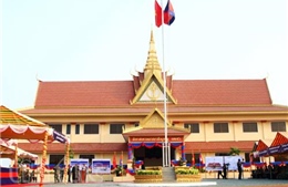 Việt Nam hỗ trợ Campuchia xây trường quân sự