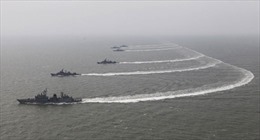 Hải quân Hàn Quốc tập trận tưởng niệm tàu đắm Cheonan 