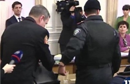 Ukraine bắt quan chức ngay tại cuộc họp chính phủ 