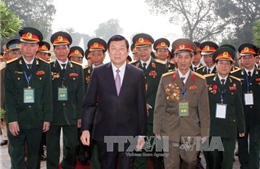 Chủ tịch nước gặp cựu chiến binh Quân đoàn 2