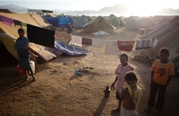 Trại tị nạn Yemen bị không kích, 45 người chết
