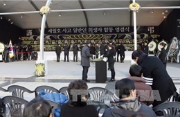 Hàn Quốc công bố mức bồi thường vụ chìm phà Sewol 