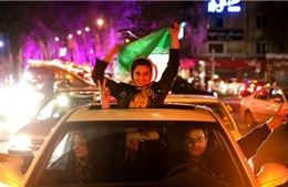 Người Iran ăn mừng thỏa thuận với P5+1