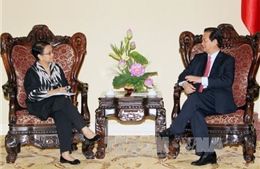 Thủ tướng Nguyễn Tấn Dũng tiếp Ngoại trưởng Indonesia 