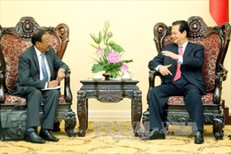 Thủ tướng Nguyễn Tấn Dũng tiếp Cố vấn An ninh Quốc gia Ấn Độ   