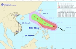 Thông tin mới về bão Maysak