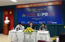 Doanh nghiệp nội chiếm hơn một nửa tại Vietnam Expo 2015 