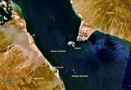 Bất ổn Yemen nhìn từ eo biển Bab El-Mandeb 