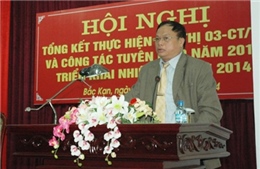 Quyết định của Bộ Chính trị về chức Bí thư Tỉnh ủy Bắc Kạn