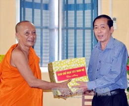 Ban chỉ đạo Tây Nam Bộ chúc Tết Chôl Chnăm Thmây