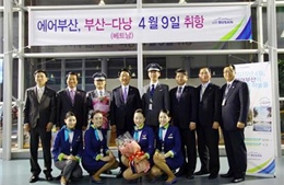 Air Busan bắt đầu khai thác đường bay Busan - Đà Nẵng 
