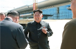 Ông Kim Jong-un thị sát xây nhà ga mới sân bay Bình Nhưỡng