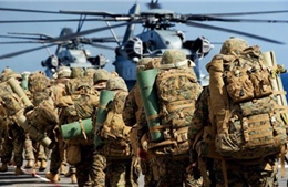 Mỹ luân chuyển 1.100 lính thủy đánh bộ tới Australia 