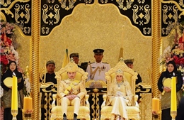 Đám cưới vàng của hoàng gia Brunei