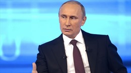 Tổng thống Nga đối thoại trực tiếp với người dân 
