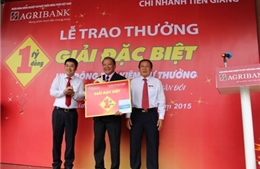 Agribank trao giải chương trình &#39;Mừng xuân Ất Mùi - Niềm vui nhân đôi&#39;