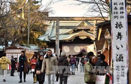 Thủ tướng Nhật Bản gửi đồ lễ tới đền Yasukuni 