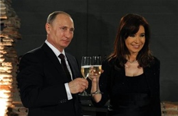 Tổng thống Argentina thăm chính thức Nga 