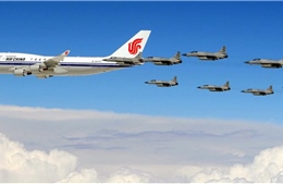 8 chiến đấu cơ Pakistan hộ tống máy bay chở Chủ tịch Trung Quốc