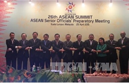 Phó thủ tướng Phạm Bình Minh dự tiệc chiêu đãi các Bộ trưởng ASEAN