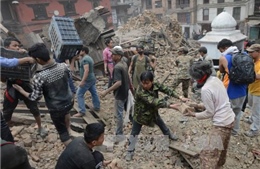 Thủ tướng điện thăm hỏi về thảm hoạ động đất tại Nepal 