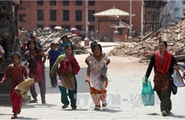 1 triệu trẻ cần cứu trợ sau động đất Nepal 