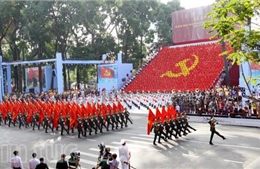 Diễu binh, diễu hành mừng 40 năm thống nhất đất nước