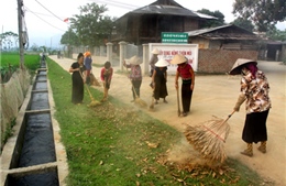 Hiệu quả từ phong trào '3 sạch' ở Nghĩa Lộ