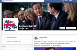 Mạng xã hội - chiến trường tranh cử mới của các chính đảng Anh
