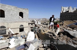 Liên quân Arab không kích khu dân cư thủ đô Yemen 
