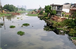 Khẩn trương hoàn thành cải tạo hệ thống sông Hà Nội