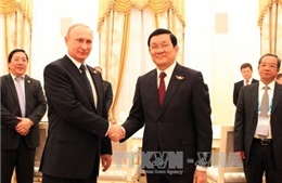  Chủ tịch nước hội đàm với Tổng thống Nga Putin