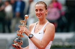Kvitova vô địch đơn nữ Madrid Open 2015