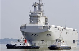 Phản đối đánh chìm tàu Mistral tại Pháp