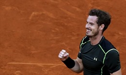 Andy Murray đăng quang Madrid Masters