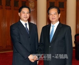 Thủ tướng Nguyễn Tấn Dũng tiếp Tỉnh trưởng Vân Nam-Trung Quốc 