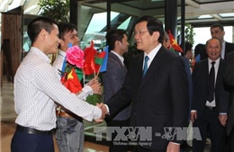 Chủ tịch nước gặp cộng đồng người Việt tại Azerbaijan 