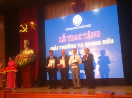 Trao giải thưởng Tạ Quang Bửu cho 4 công trình khoa học