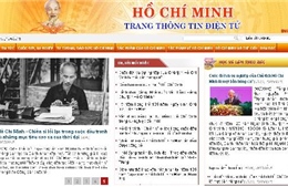 Khai trương Trang thông tin điện tử Hồ Chí Minh