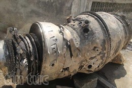 Phát hiện khối kim loại nghi là xác máy bay Sukhoi 