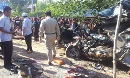 Tai nạn xe buýt tuyến TP.HCM-Phnom Penh, 20 người chết 