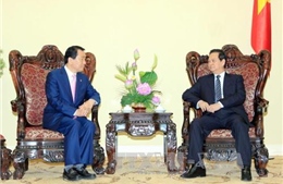 Thủ tướng Nguyễn Tấn Dũng tiếp Nghị sỹ Quốc hội Hàn Quốc